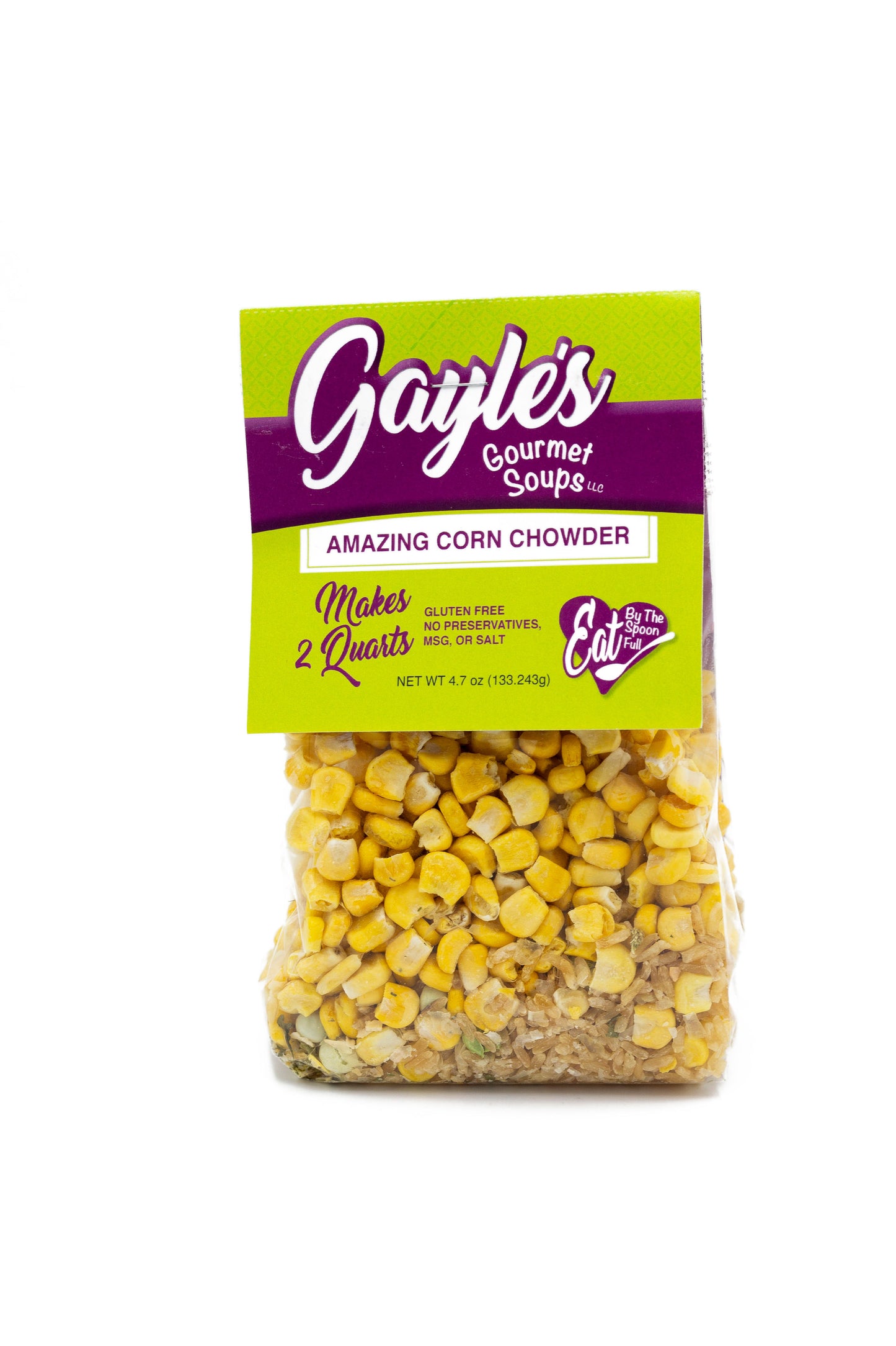 Amazing Corn Chowder - Gayle's Gourmet Soups